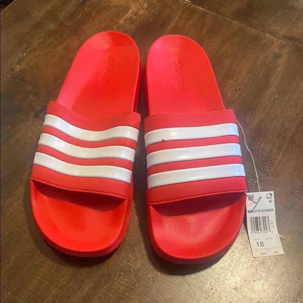 Adidas Slides Men’s Size 18 Adelite Shower
